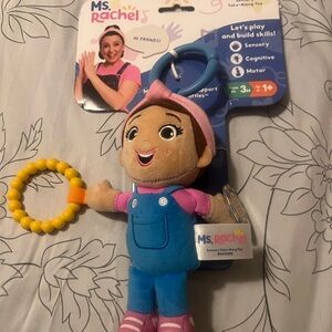 Rachel Plush Toy with Pink and Blue Outfit